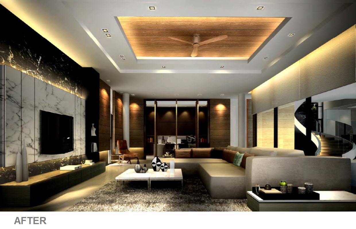 Architectural Lighting System Design to Install Villa