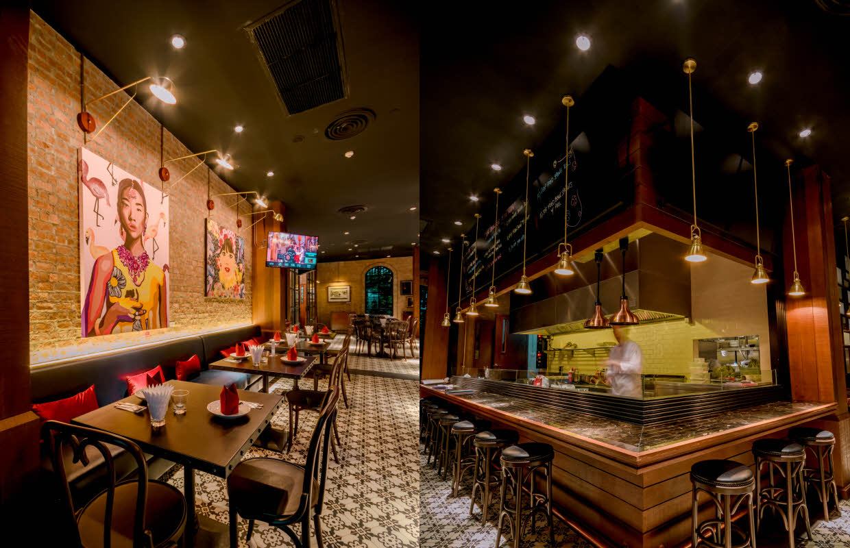 Hotel Bar & Restaurant Lighting Control