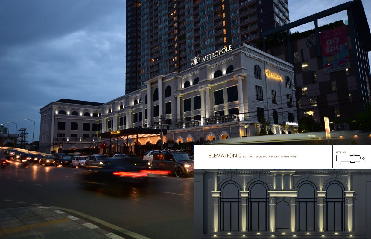 Hotel Facilities Facade Lighting Design