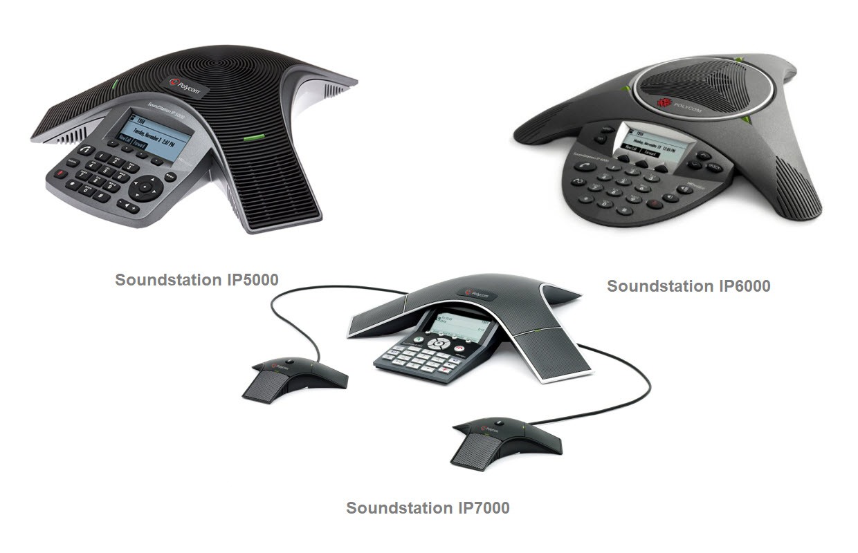 Polycom Soundstation IP 5000, IP 6000, IP 7000